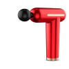 Перкуссионный массажер TY-606 4 насадки, красный